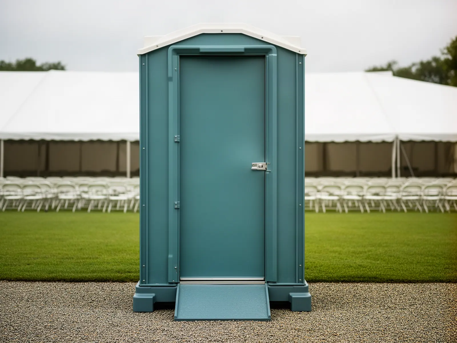 Clean porta potty unit from Porter & Son Porta Potty Rental in Pennsauken, NJ